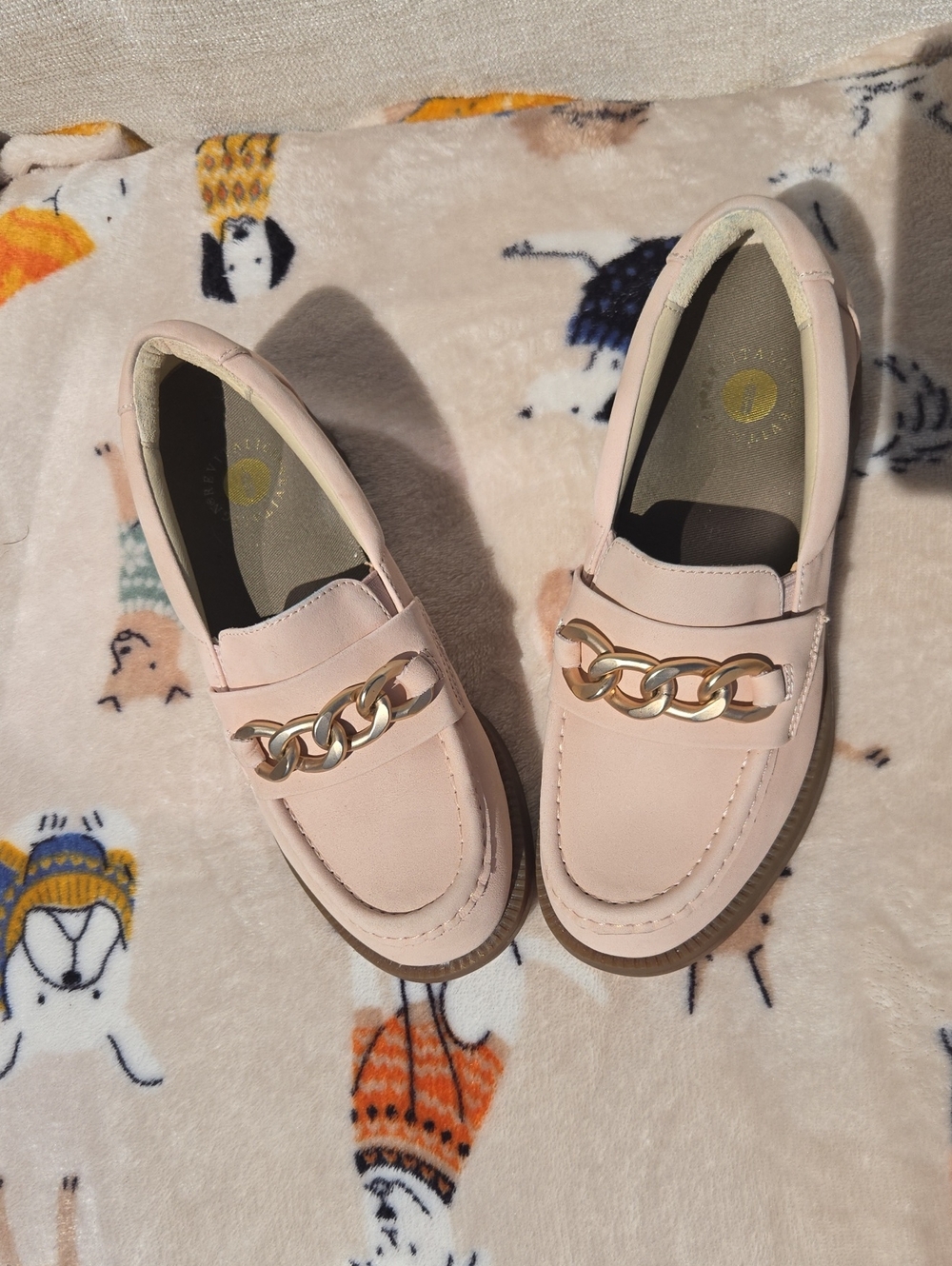 Revitalign Orthotic Loafers with Chain Detail - Laurel Size 6